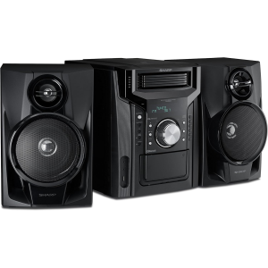 SHARP CD-BH950 Sharp 240W 5-Disc Mini Shelf Speaker System with Cassette and Bluetooth Audio