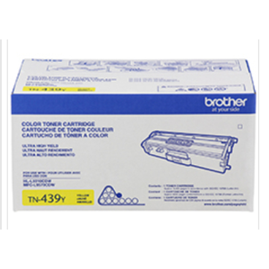 Brother TN439Y Yellow Toner Cartridge, Ultra High Yield