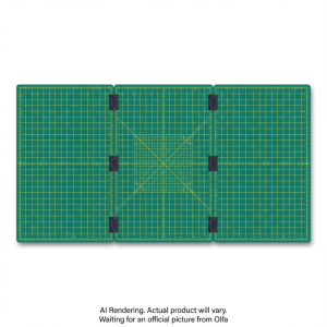 OLFA RM-CLIPS/3-01 35" x 70" Continuous Grid Rotary Mat Set