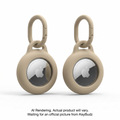 AirTag Secure Dock Sandy Beige (2 Pack)