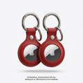 AirTag Snap Ring Keyring Red (2 Pack)