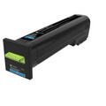 Lexmark CS/CX820,CX825,860 Cyan Return Program 22K Toner Cartridge