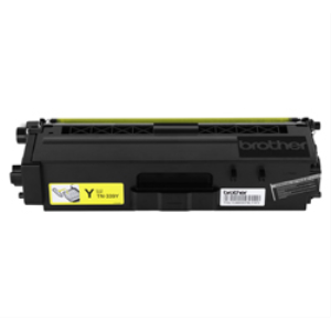 Brother TN339Y Yellow Toner Cartridge, High Yield