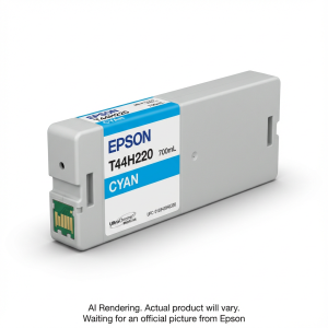Epson UltraChrome PRO12 Cyan 700mLT44H220        