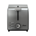 Oster 2210196 2-Slice Toaster with Extra Wide Slots - Brushed Stainless Steel