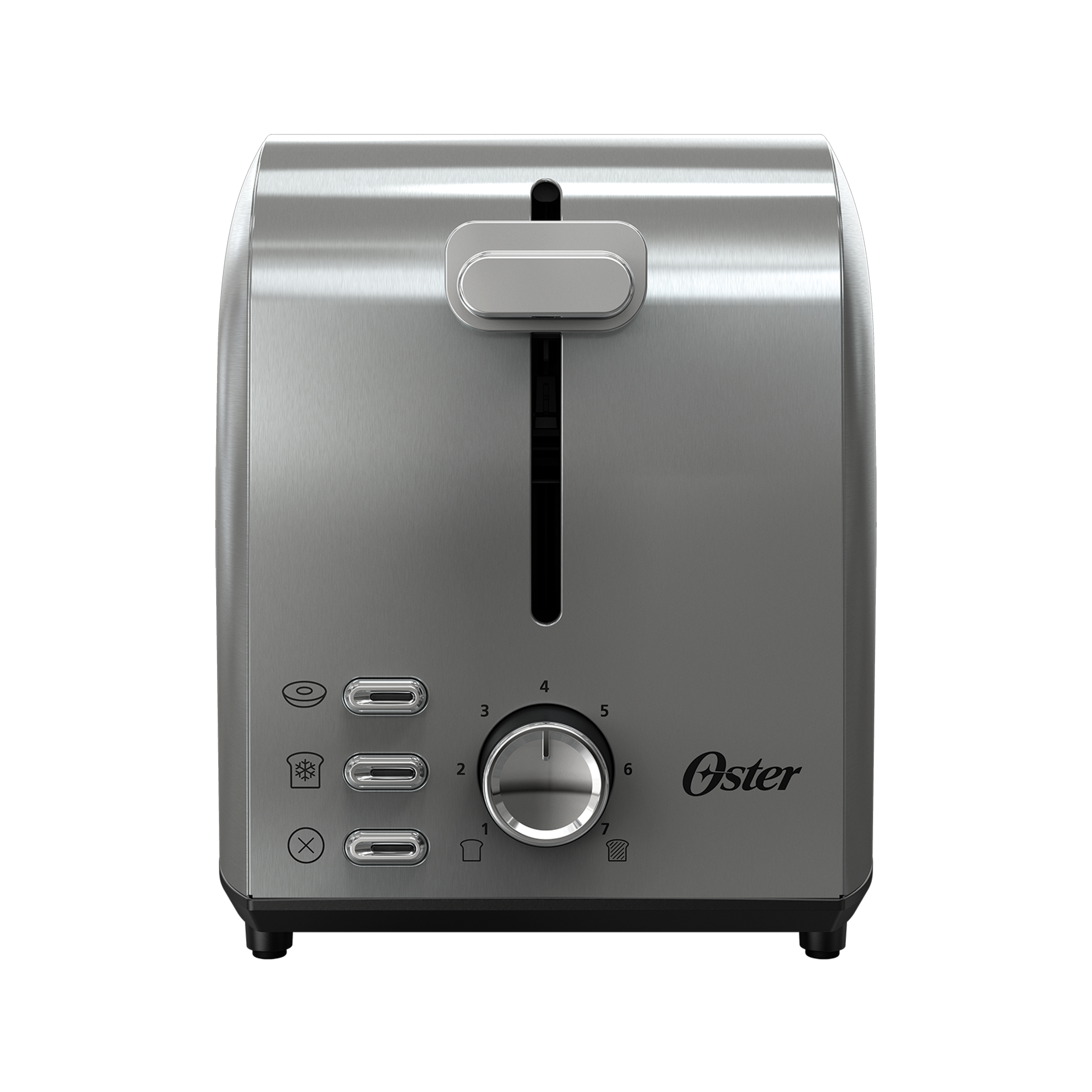Oster 2210196 2-Slice Toaster with Extra Wide Slots - Brushed Stainless Steel