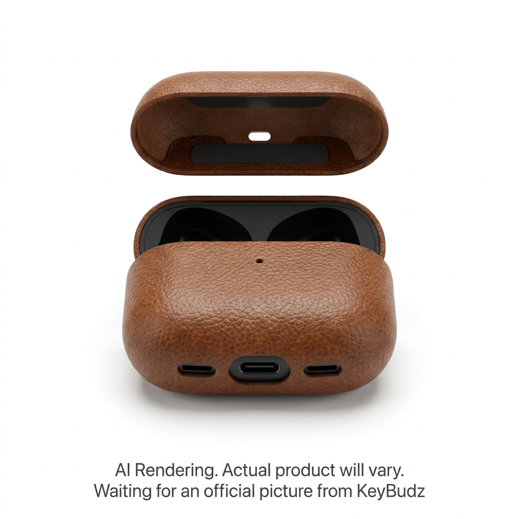 Artisan Series Leather Case AirPods 4th Gen Natural Brown