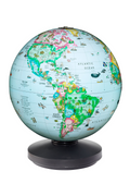 ROTATING GLOBE Illuminated with AR Blue - EN
