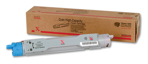 106R00672 PHASER 6250 TONER CARTRIDGE, CYAN, HIGH CAPACITY