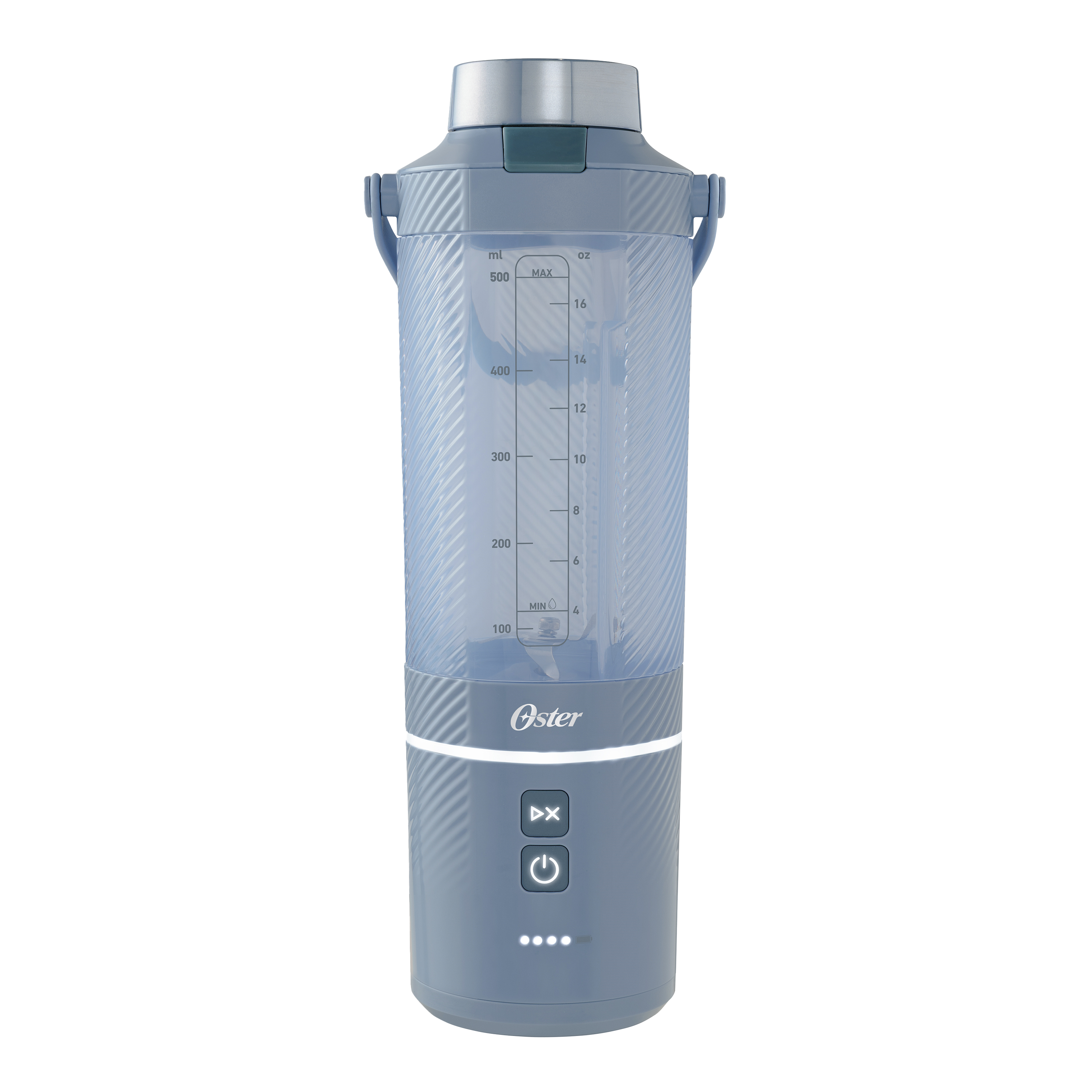 Oster 2219802 GoMAX Portable Cordless Personal Smoothie Blender – 20 oz Tritan Jar & USB-C Recharge