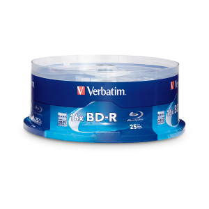 Verbatim BDR 25G 16X VRB WHT HUB HC 25 SP
