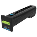 82K1XC0 Lexmark CX825, CX860 Cyan Extra High Yield Return