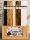 Standing Floor Display - Loaded With Wall Paneling Assortment