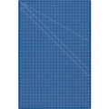 24" x 36" Double Sided Blue Cutting Mat / 
24 x 36 po bleu - double face