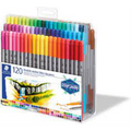 STAEDTLER Double-ended fibre-tip pens pk/120     