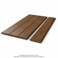 Wall paneling "Walnut Medium", 10.6 sq. ft. pack
