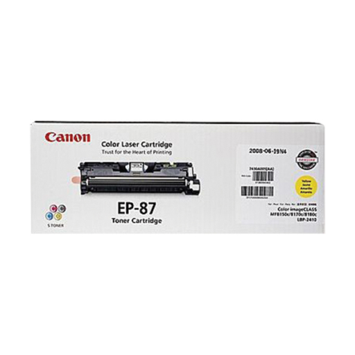 CARTRIDGE EP-87 YELLOW