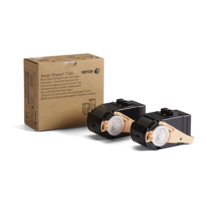 XEROX BLACK DUAL PACKAGE TONER FOR PHASER 7100
