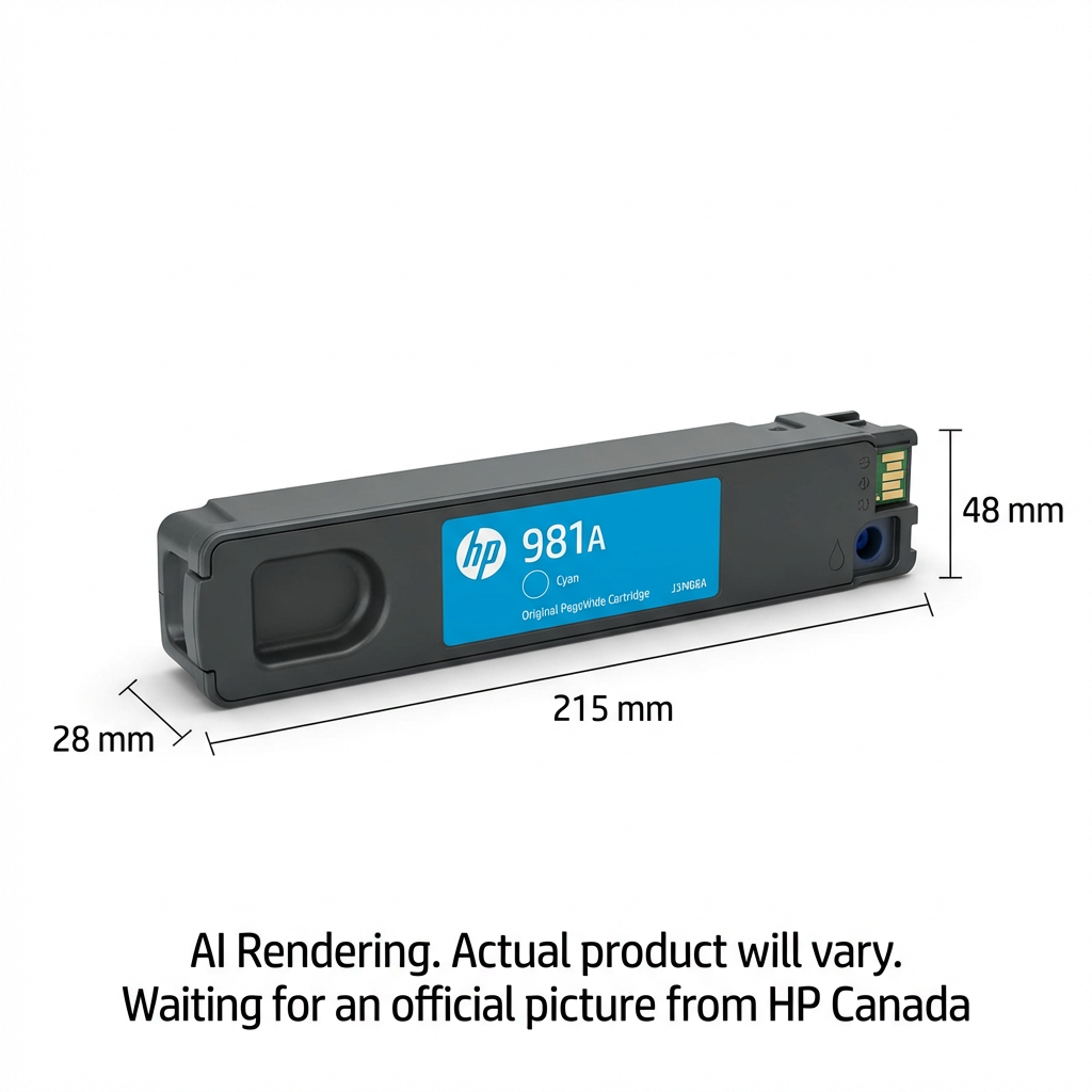 HP 981A Cyan Original PageWide Cartridge