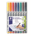 Universal pen Lumocolor non-p B 8pc