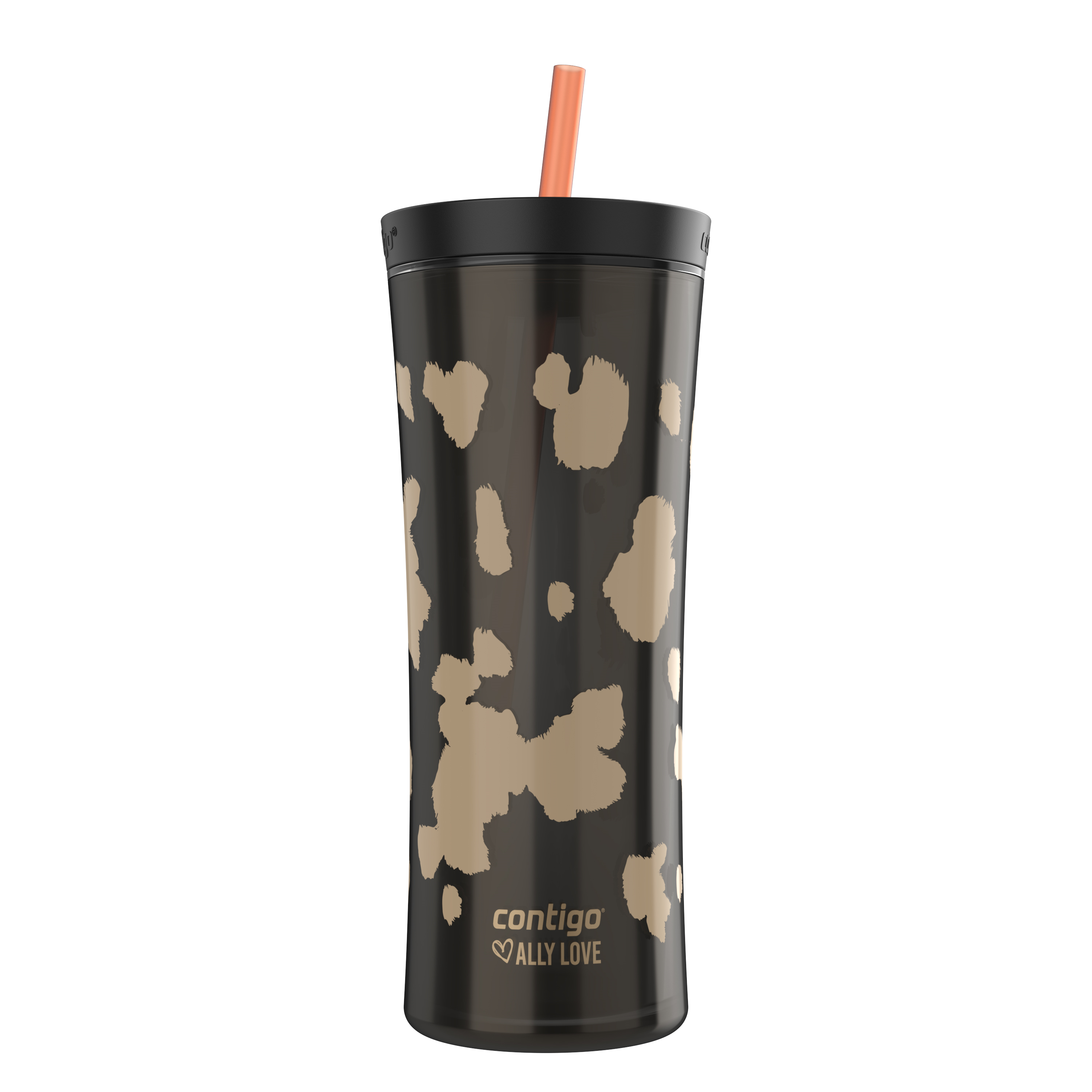 Contigo 2220921 Streeterville AUTOCLOSE Shake & Go Tumbler – 20 oz (591 mL), Licorice