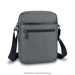 Bugatti Downtown Essentials CBY2728BU Crossbody Bag – RFID Protection Grey