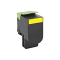 Lexmark CX310, 410, 510 Yellow 2K Toner Cartridge Part no.: 80C0S40