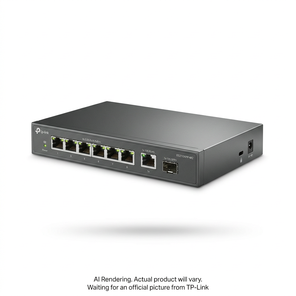 Omada 8-Port 2.5G + 2-Port 10G Easy Managed Switch with 8-Port PoE++