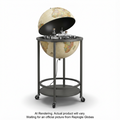 EMPIRE BAR GLOBE Illuminated Antique - EN