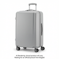 Bugatti Manchester HLG4728BU Hardside Expandable Luggage – 28" Large Spinner Grey