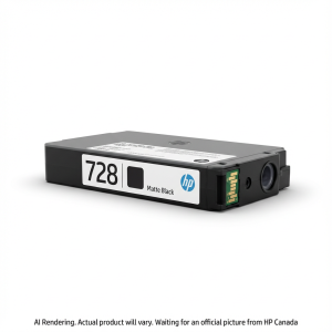 HP 728 130-ml Matte Black DesignJet Ink Cartridge