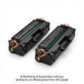 HP 202X 2-pack High Yield Black Original LaserJet Toner Cartridges