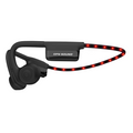 OPN Sound Dashlyte+ Open Ear Headphones with LED Safety Light Strip – Black (OS4500BL)