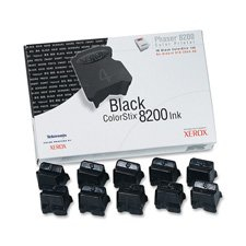 PHASER 8200 10 BLACK COLORSTIX          