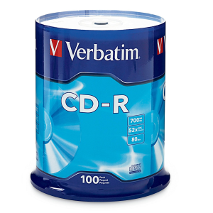 Verbatim CDR 80/700 52X VRB SB 100PK SP