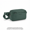Bugatti SLN2697BU-GREEN Downtown Essentials Sling Bag – Anti-Theft Men's Crossbody Pack with RFID Security