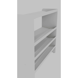 (CUSMA form attached)  TITAN-4SHELF-GREY-WP