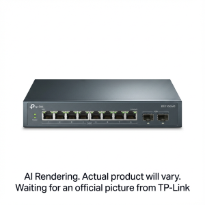Omada 8-Port 2.5GBASE-T Easy Managed Switch with 2 10GE SFP+ Slots