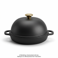 Tramontina 9.5" Enamel Cast Iron Bread Oven, Iron Black