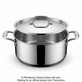 Tramontina Signature 5 Quart Tri-Ply Clad Stainless Steel Covered Dutch Oven