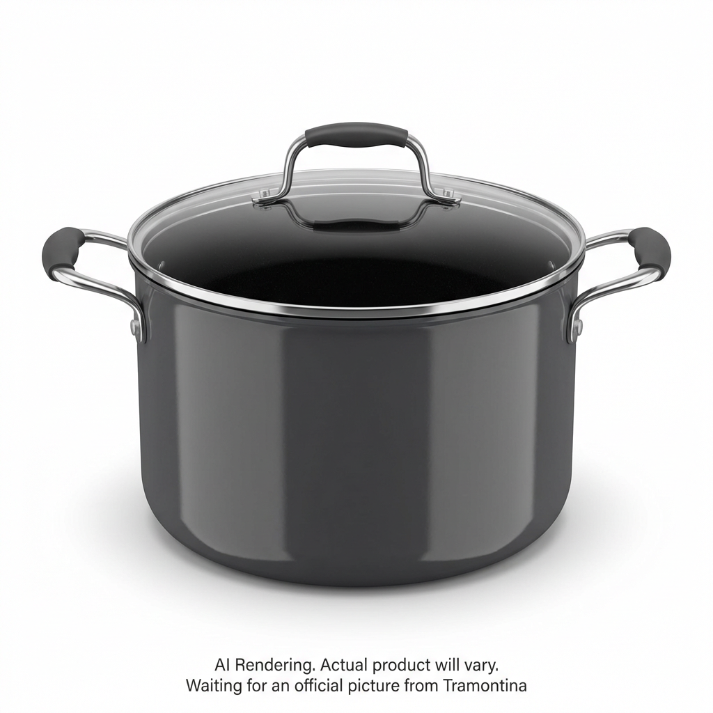 Tramontina 8 Qt Covered Stock Pot - Sp, Xtr Ns - Ch