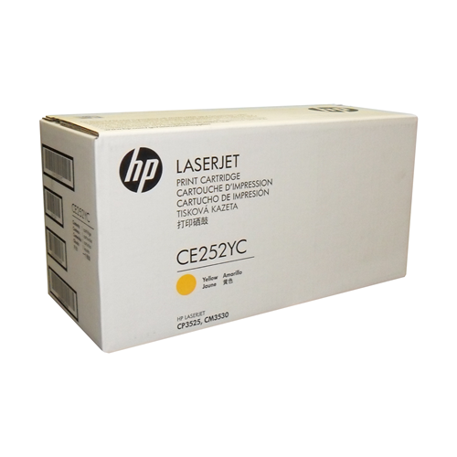 CE252YC HP CONTRACT YELLOW OPTIMIZED YIELD TONER