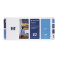 HP 83 UV Cyan Printhead and Cleaner