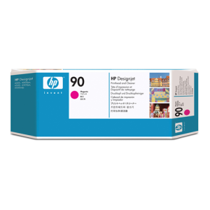 HP 90 Magenta  Printhead and Cleaner