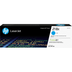 HP 218X High Yield Cyan Original LaserJet Toner Cartridge