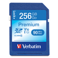 Verbatim 256GB Premium SDXC UHS-I V10 Cls 10 Card