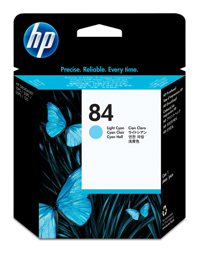 HP 84 Light Cyan Printhead