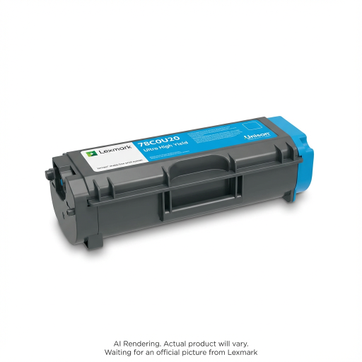 Lexmark 78C0U20 Cyan Ultra HY Toner        