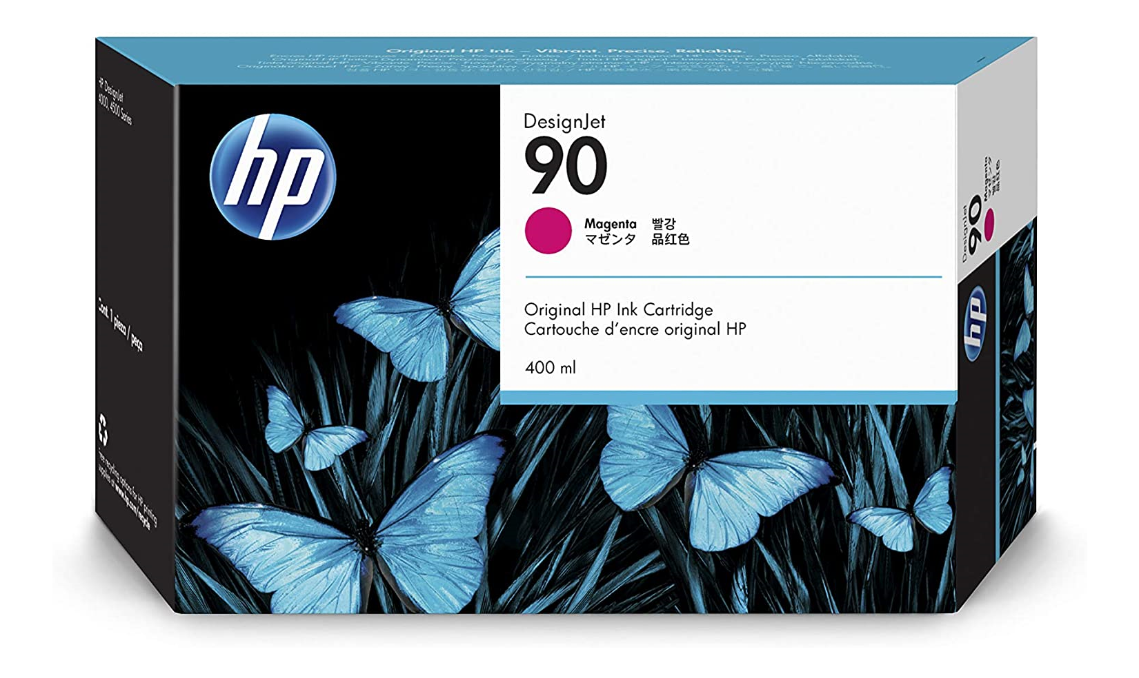 HP 90 Magenta 400 ml Ink Cartridge