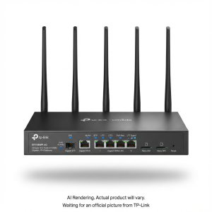 Omada 4G+ Cat6 AX3000 Gigabit VPN Gateway with 4-Port PoE+